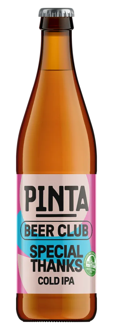 PINTA Beer Club Special Thanks Cold IPA pivo 500 ml 6,5 %