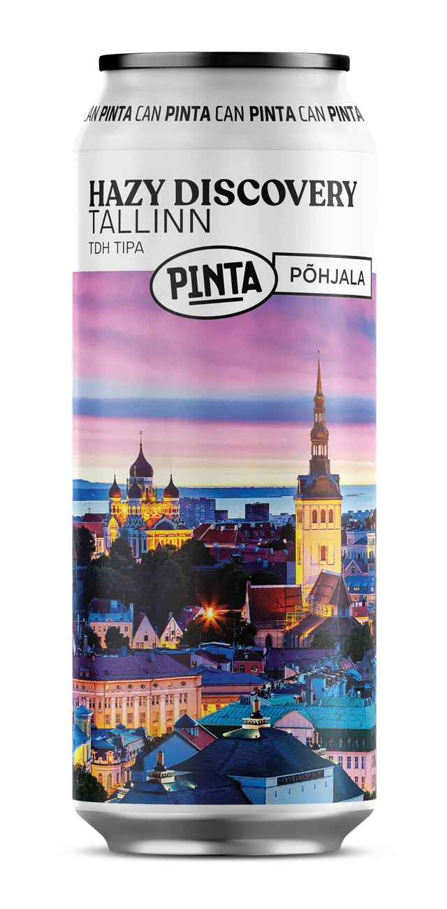 PINTA Hazy Discovery Tallinn TIPA pivo 500 ml silné
