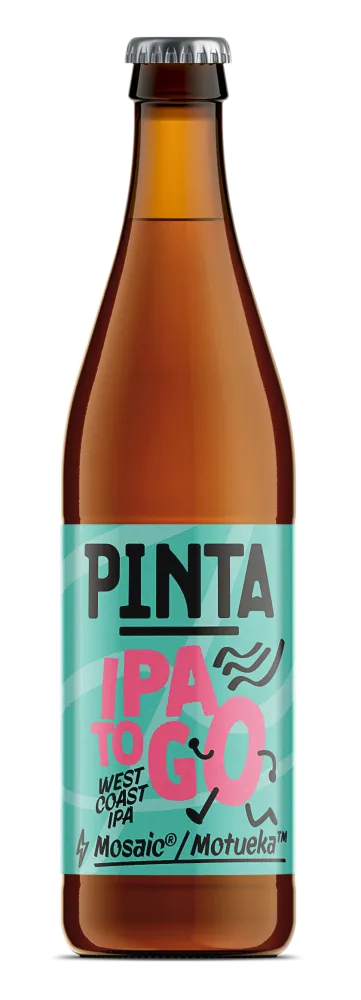 PINTA IPA To Go West Coast IPA pivo 6,5% suché