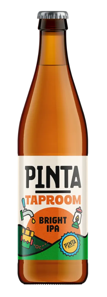 PINTA Taproom Bright IPA pivo 500 ml čiré