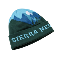 Sierra Nevada Mountain Scene kulich pletený recyklovaný