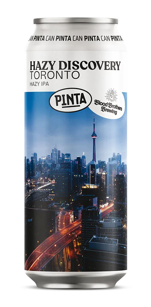 PINTA Hazy Discovery Toronto Hazy IPA pivo 500 ml 6,5 %