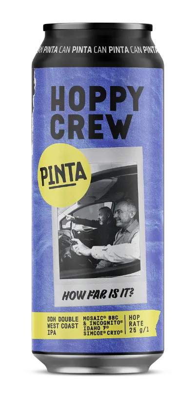 PINTA Hoppy Crew How Far Is It DDH DIPA 500 ml