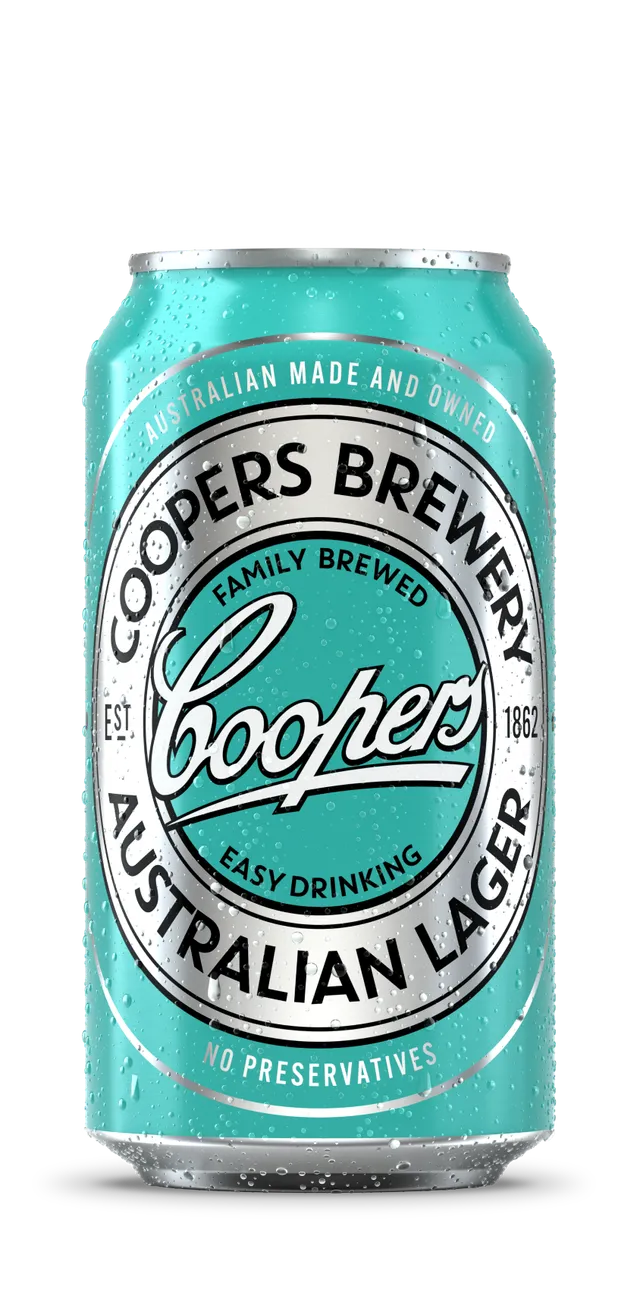 Coopers Australian Lager pivo 375 ml svěží