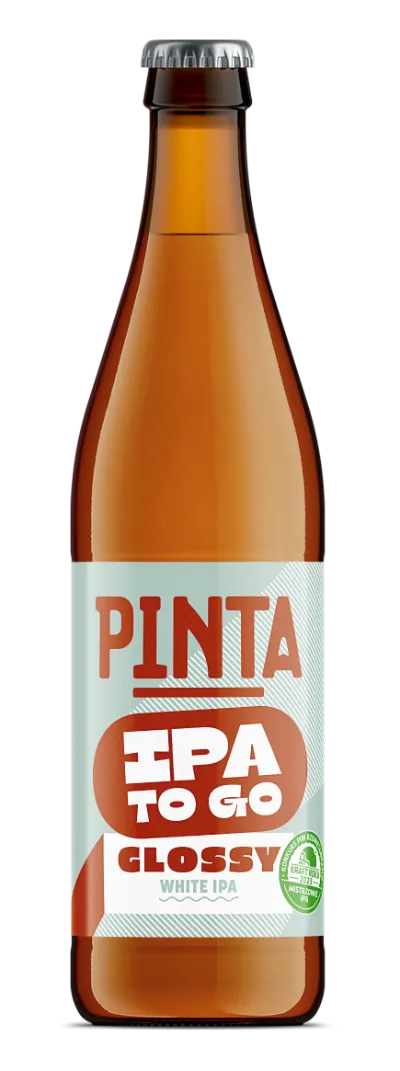 PINTA IPA To Go Glossy White IPA pivo 500 ml
