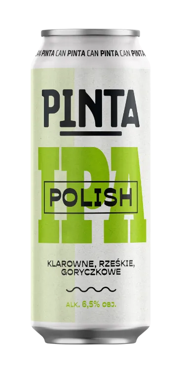 PINTA Polish IPA pivo 500 ml 6,5 % polský chmel