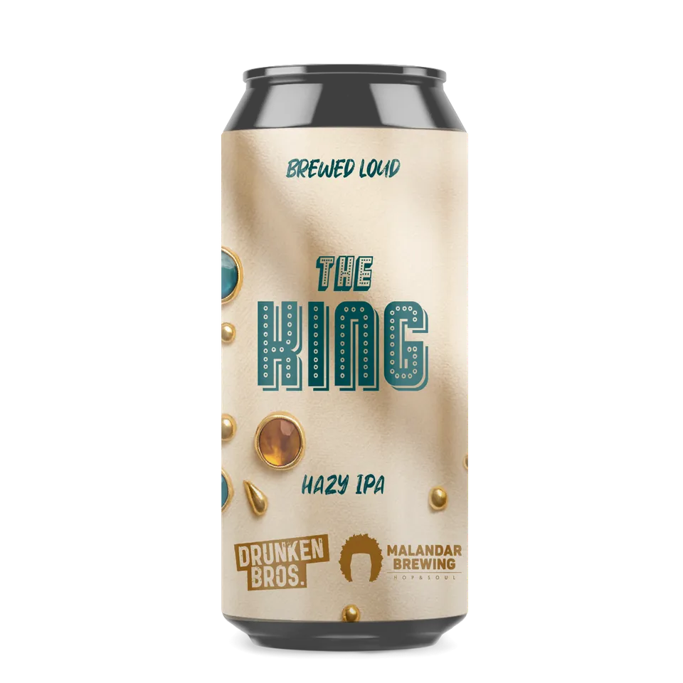 Drunken Bros. The King pivo plné výrazné