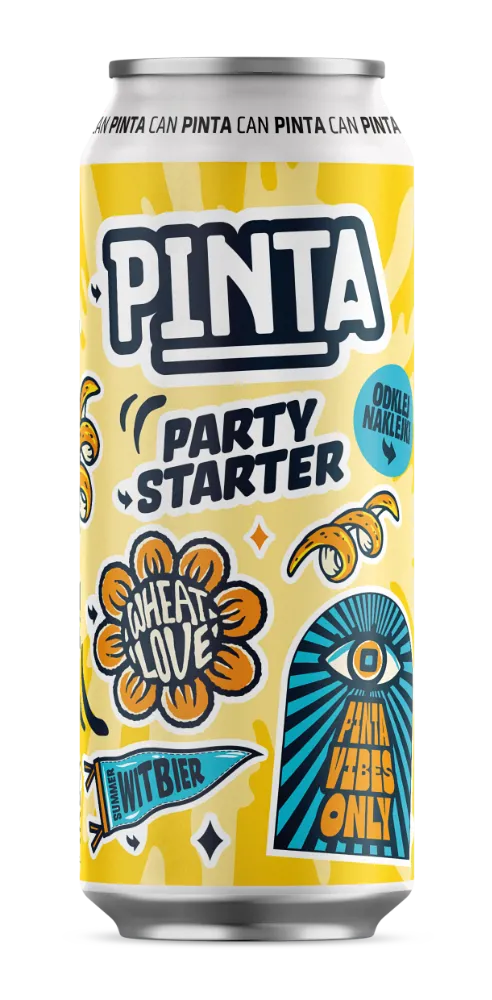 PINTA Party Starter Summer Witbier pivo 500 ml pšeničné