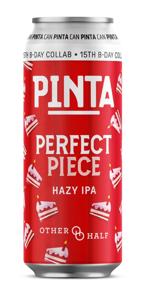 Browar PINTA Perfect Piece Hazy IPA pivo 500 ml