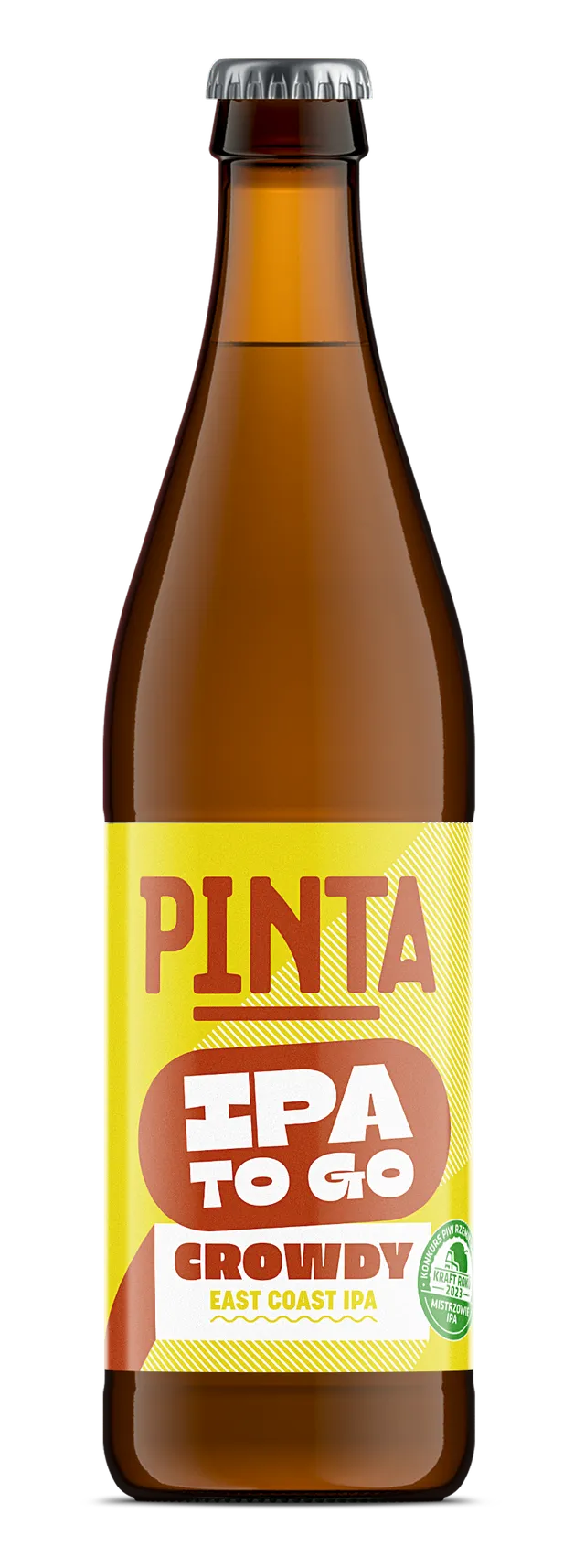 Browar Pinta IPA To Go Crowdy pivo 500 ml East Coast