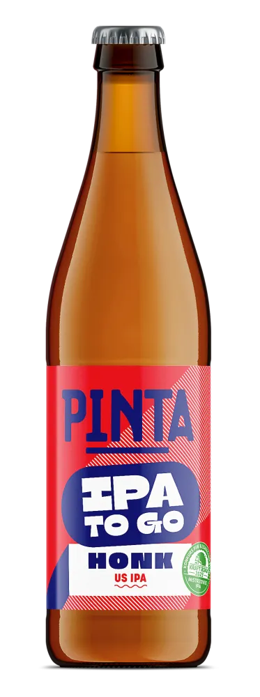 Browar Pinta IPA To Go Honk pivo 500 ml americké