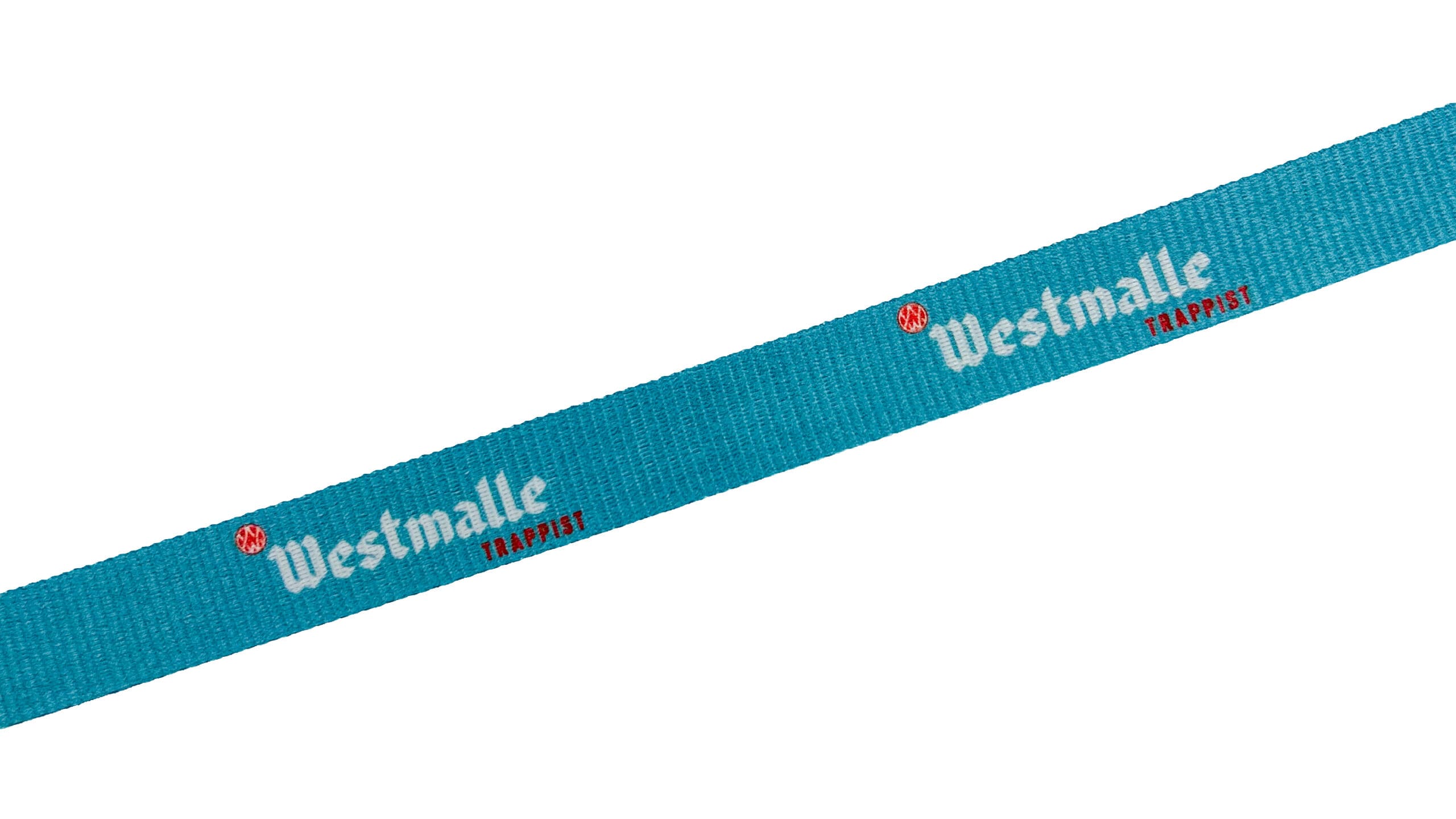 Westmalle lanyard šňůrka na klíče modrá