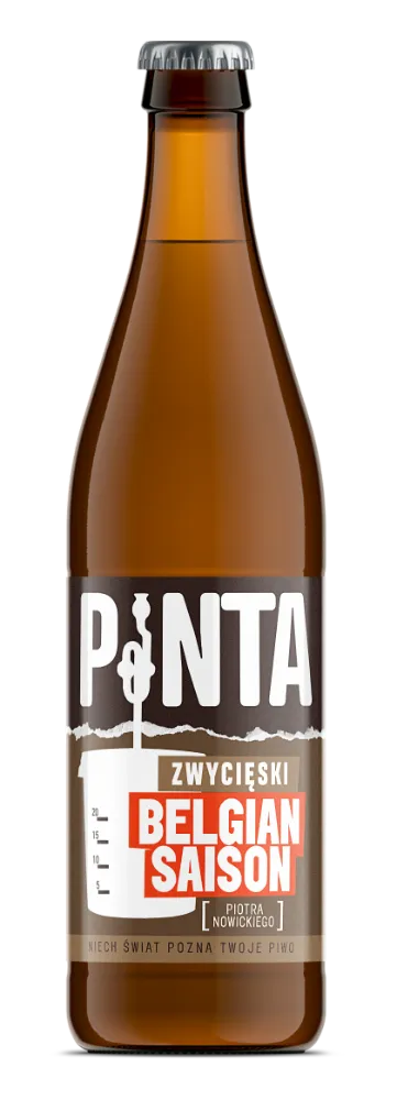 PINTA Zwycięski Belgian Saison pivo 500 ml kořeněné