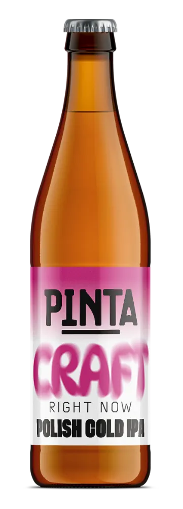 PINTA Craft Right Now Polish Cold IPA pivo 6,6% svěží
