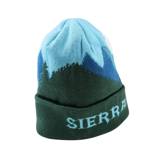 Sierra Nevada Mountain Scene kulich pletený recyklovaný