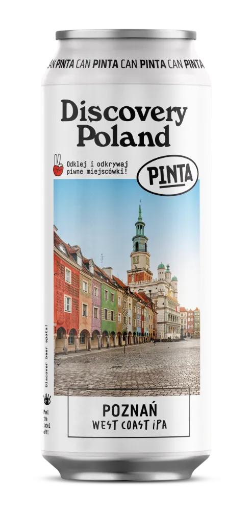 Browar PINTA Discovery Poland Poznaň IPA 500 ml