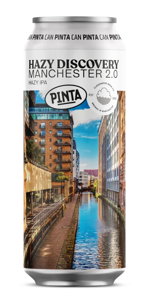 Browar Pinta Hazy Discovery Manchester 2.0 pivo 500 ml