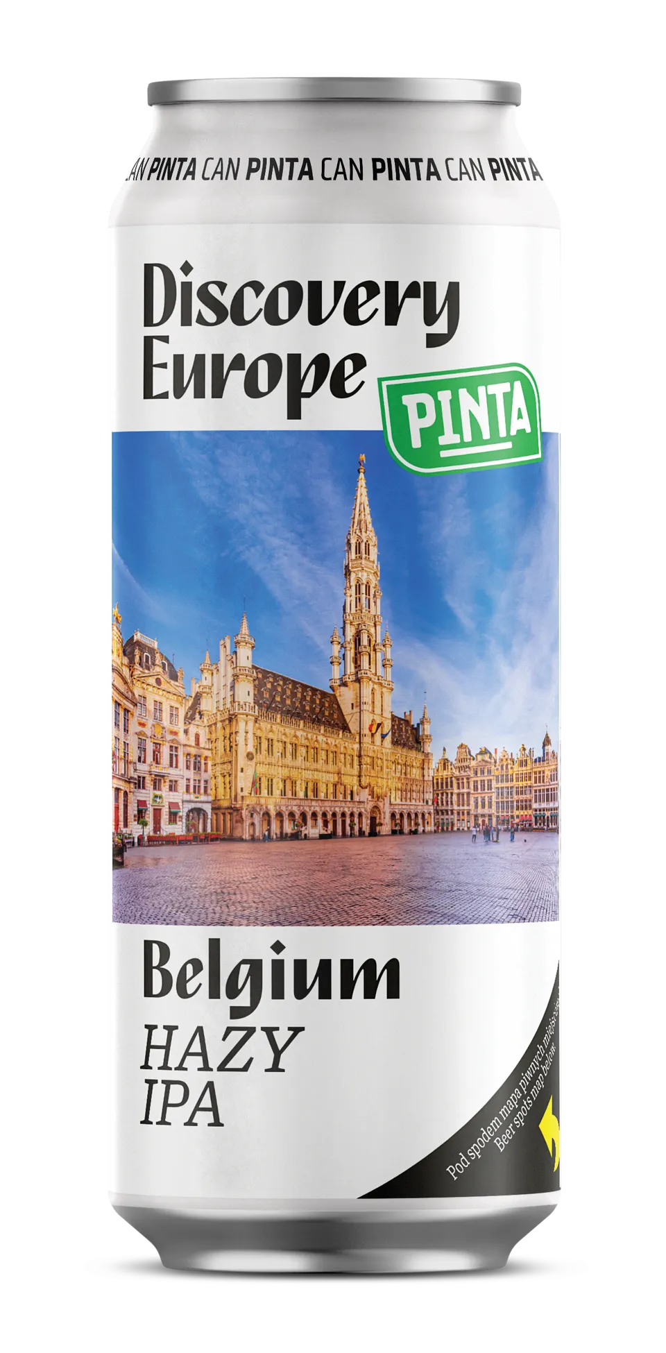 PINTA Discovery Europe Belgium Hazy IPA 500 ml ovocné