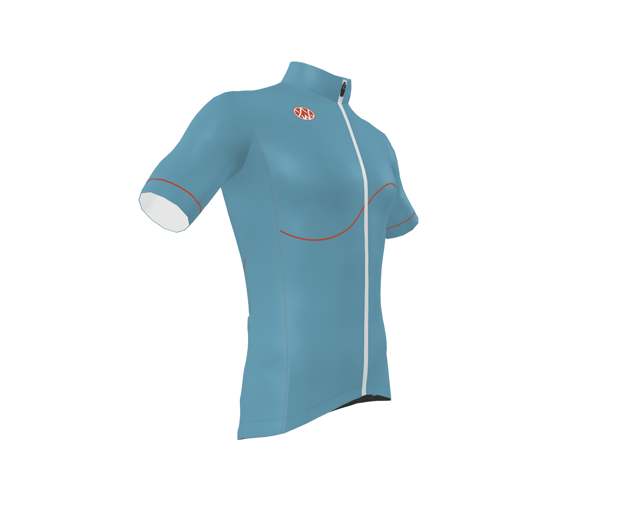 Westmalle cyklistický dres pánský modrý lehký