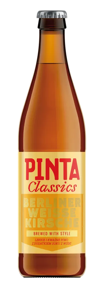 PINTA Berliner Weisse Kirsche pivo 500 ml višňové kyselé