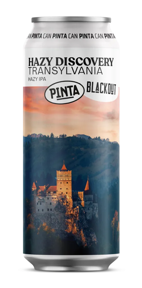 Browar PINTA Hazy Discovery Transylvania pivo 500 ml ovocné
