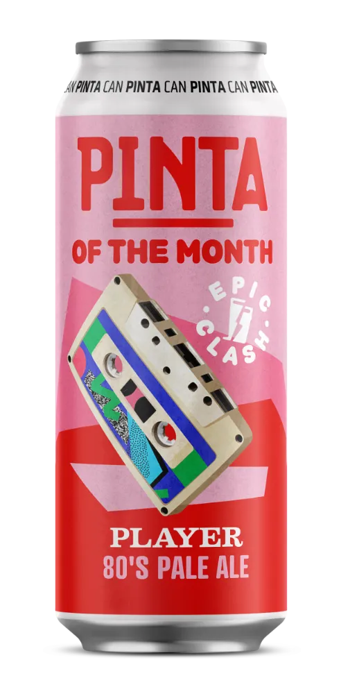 Pinta Player 80s Pale Ale pivo 500 ml retro chmel