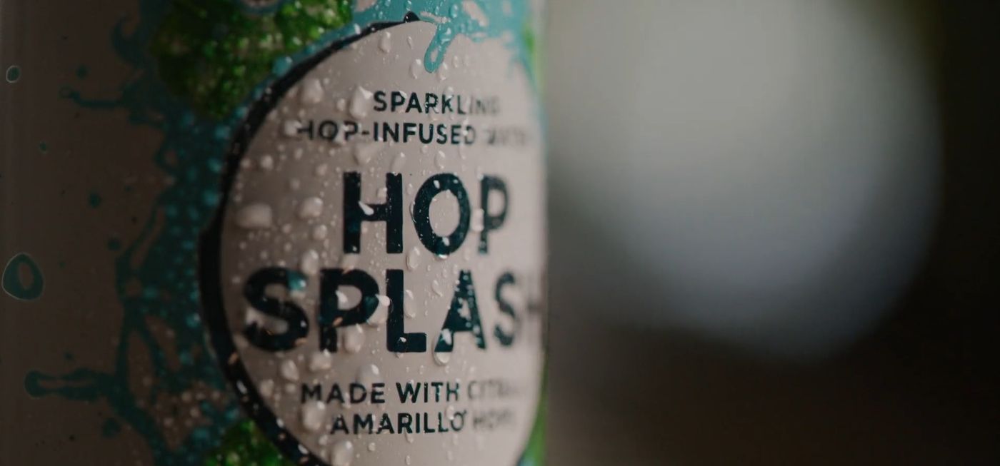 Sierra Nevada Hop Splash chmelená perlivá voda Citra 12-pack