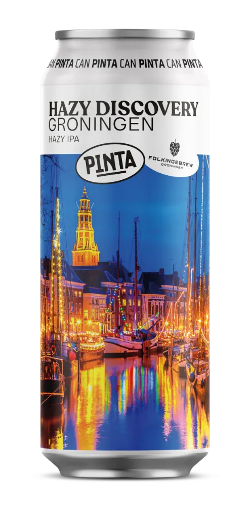 PINTA Hazy Discovery Groningen Hazy IPA 500 ml