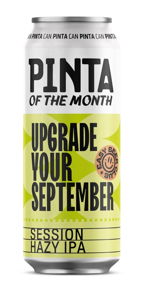 PINTA Upgrade Your September Session Hazy IPA 500 ml lehká