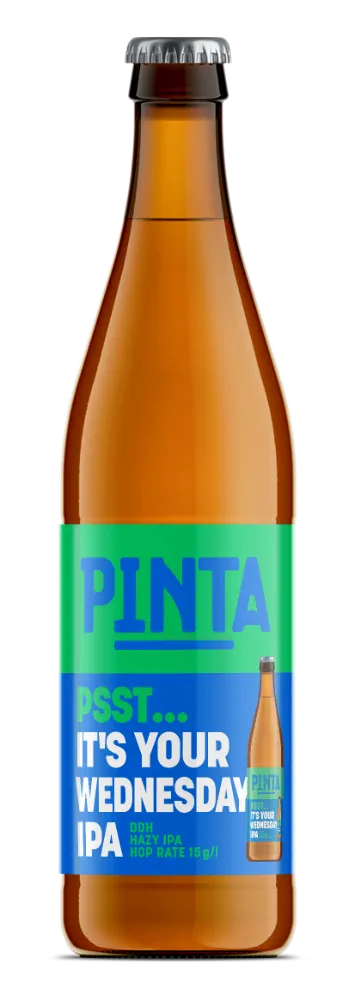 Pinta Psst Wednesday pivo DDH Hazy IPA Mosaic