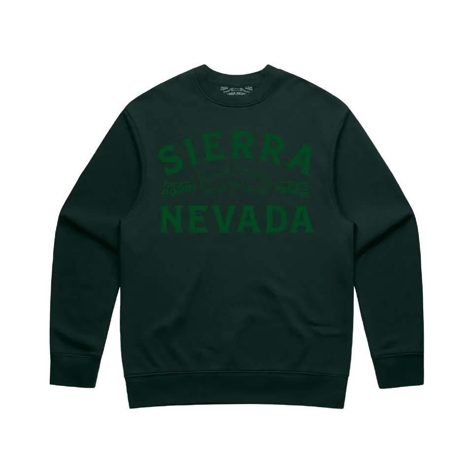 Sierra Nevada Banner Scroll mikina crewneck