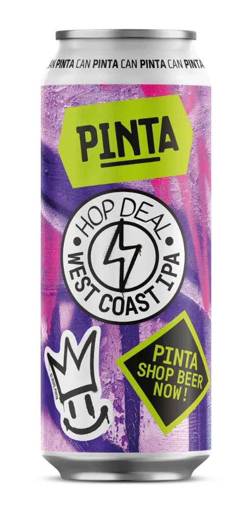 Browar PINTA Hop Deal West Coast IPA plechovka hořká