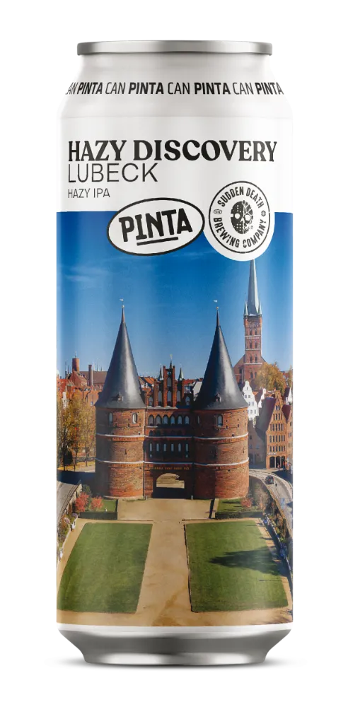 Browar PINTA Hazy Discovery Lübeck pivo 500 ml chmelové