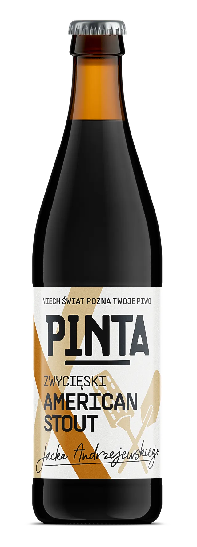 PINTA Zwyciezski American Stout pivo 500 ml