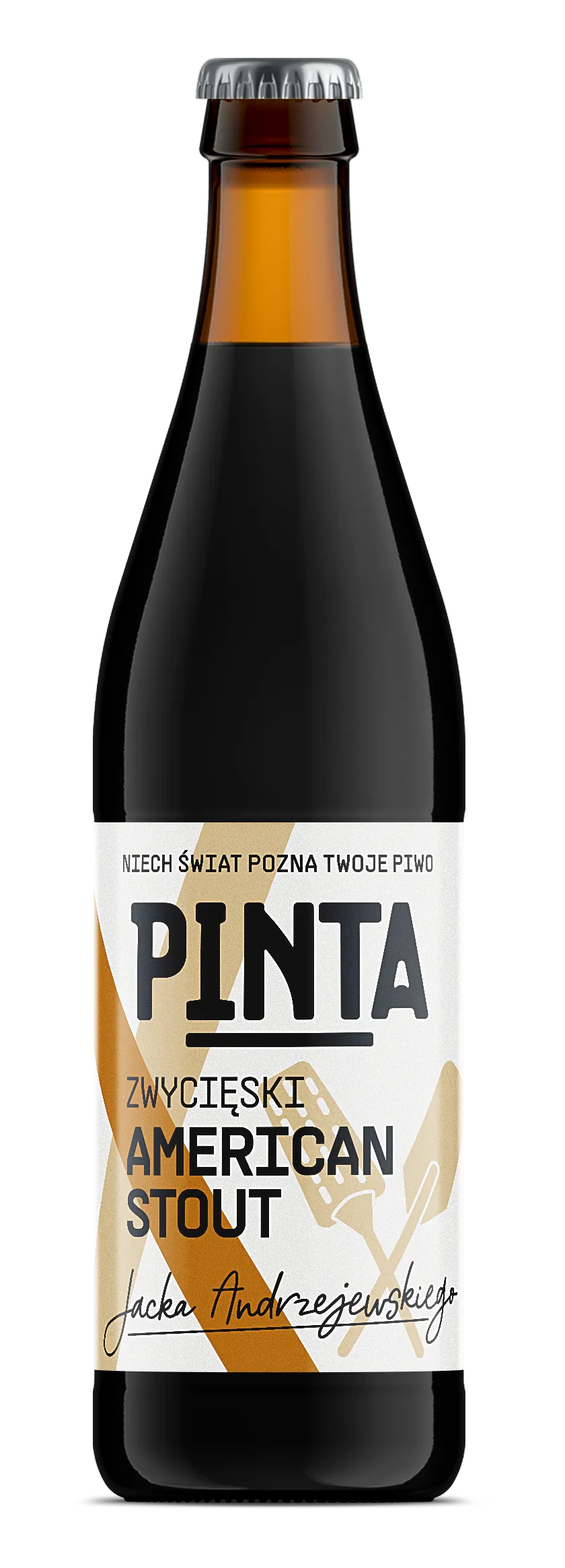 PINTA Zwyciezski American Stout pivo 500 ml