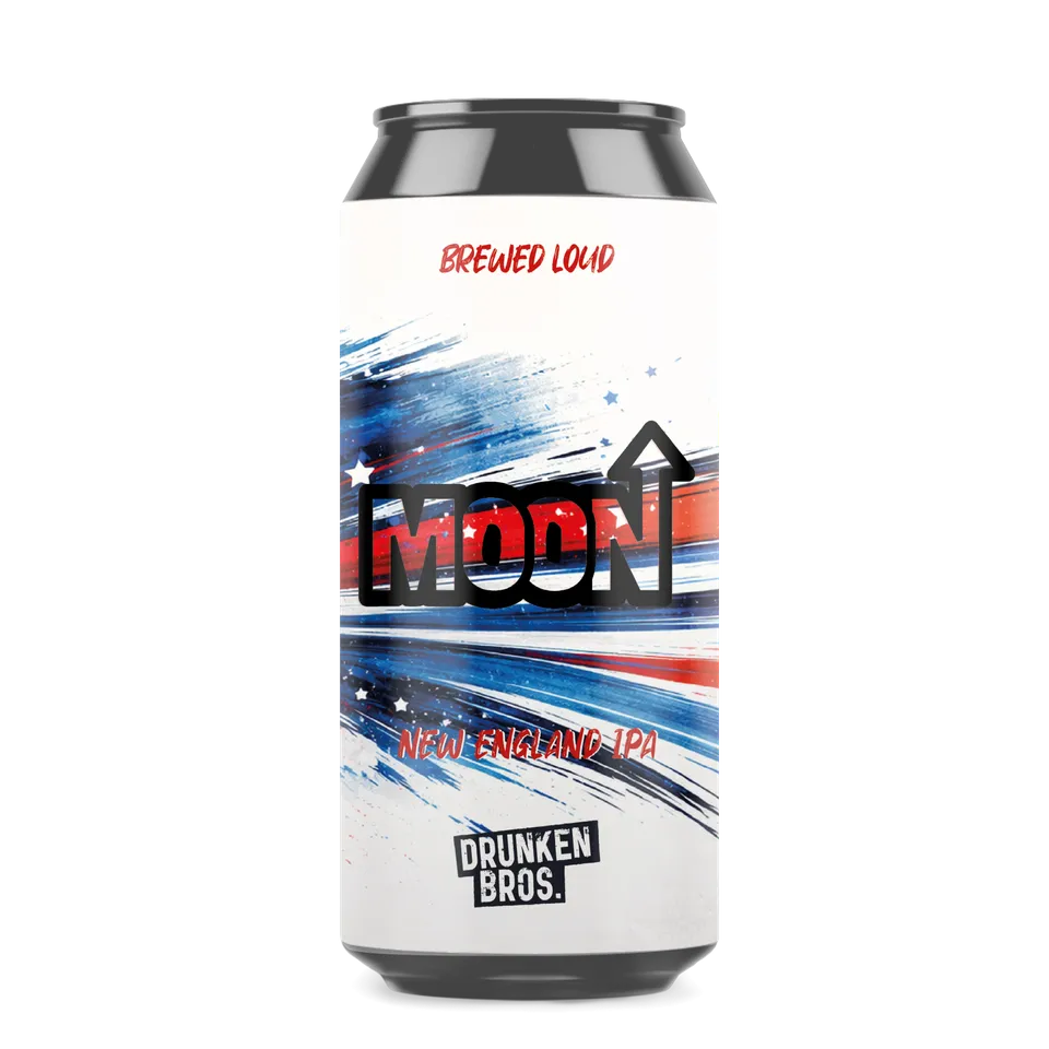 Drunken Bros. Moon NEIPA pivo 4×0,33 l