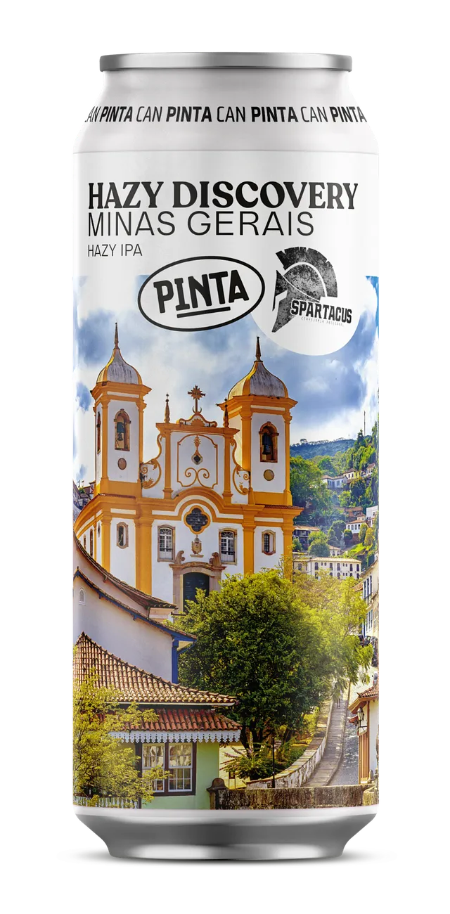 PINTA Hazy Discovery Minas Gerais IPA 500 ml