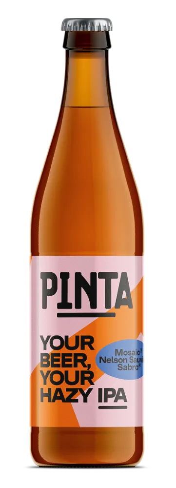 Browar Pinta Your Beer Hazy IPA Mosaic Nelson Sabro 500 ml