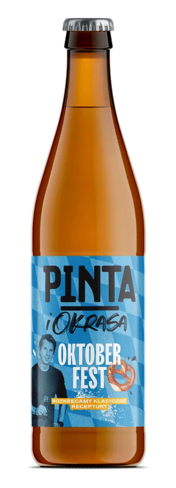 Browar PINTA i Okrasa Oktoberfest pivo láhev sladové