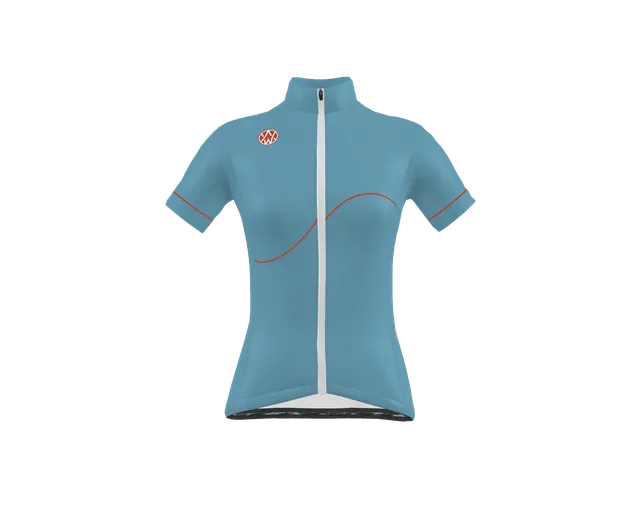 Westmalle cyklistický dres dámský modrý prodyšný