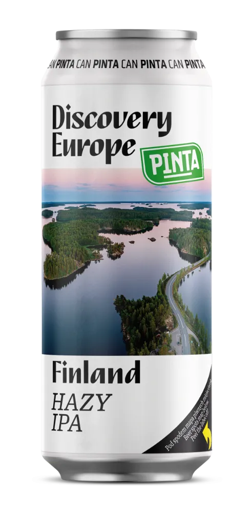 Browar PINTA Discovery Finland Hazy IPA pivo 500 ml