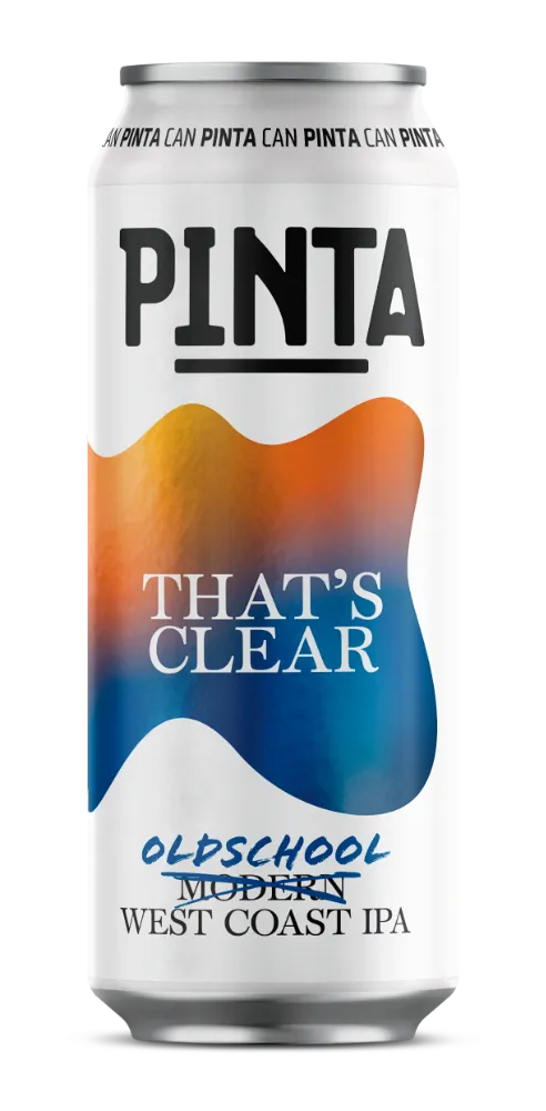 Browar Pinta That’s Clear West Coast IPA pivo 500 ml 6,5%