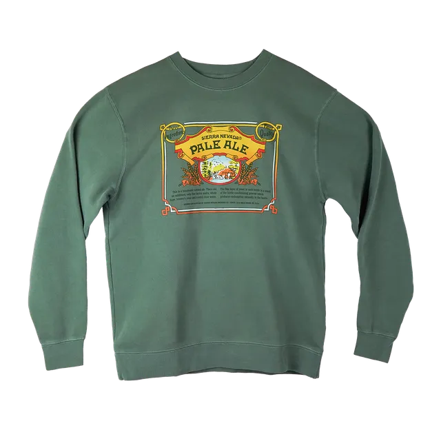 Pale Ale Vintage Crewneck mikina bez kapuce