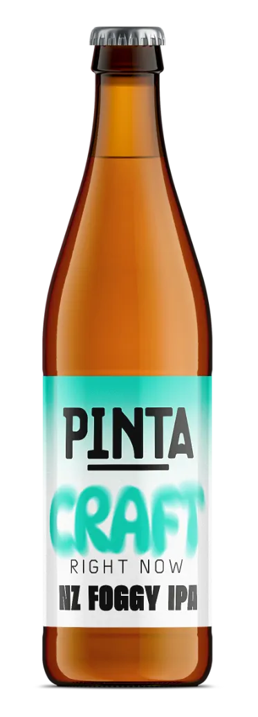 PINTA Craft Right Now New Zealand Foggy IPA pivo 500 ml