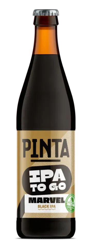 Pinta IPA To Go Marvel black IPA 500 ml tmavá