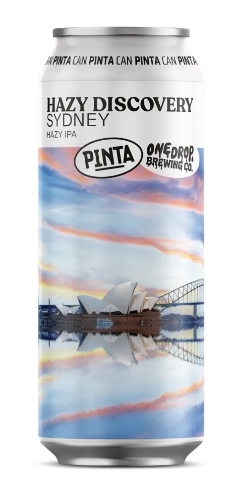 Pinta Hazy Discovery Sydney Hazy IPA pivo 500 ml
