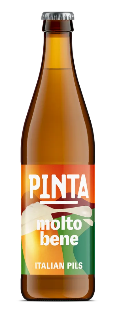 PINTA Molto Bene Italian Pils pivo 5,5 %