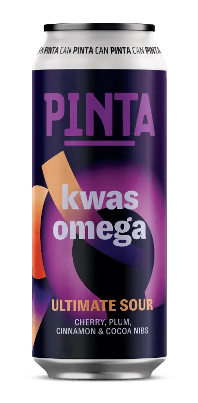 PINTA Kwas Omega Sour pivo 500 ml višeň švestka