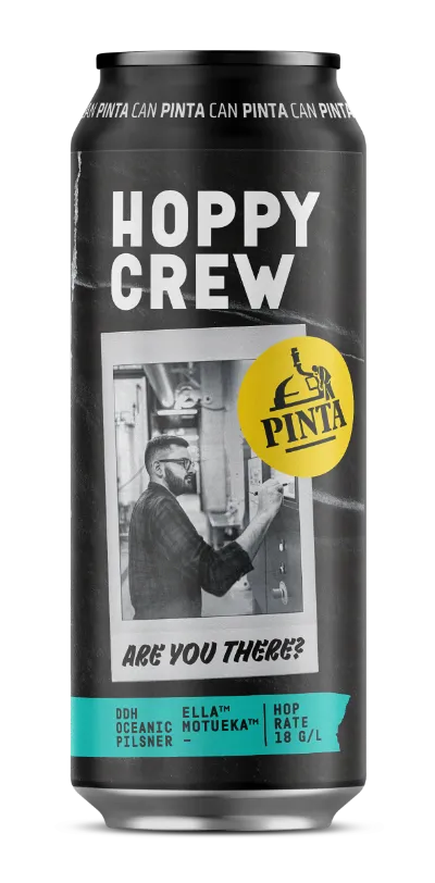 PINTA Hoppy Crew Are You There pilsner 5,1%