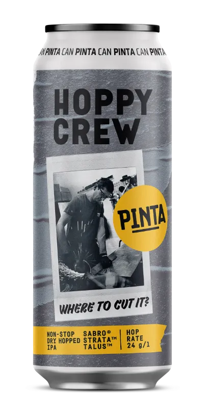 PINTA Hoppy Crew Where To Cut It IPA pivo 500 ml Sabro